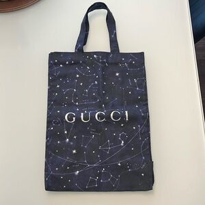 Gucci Cloth Canvas Celestial Zodiac Tote